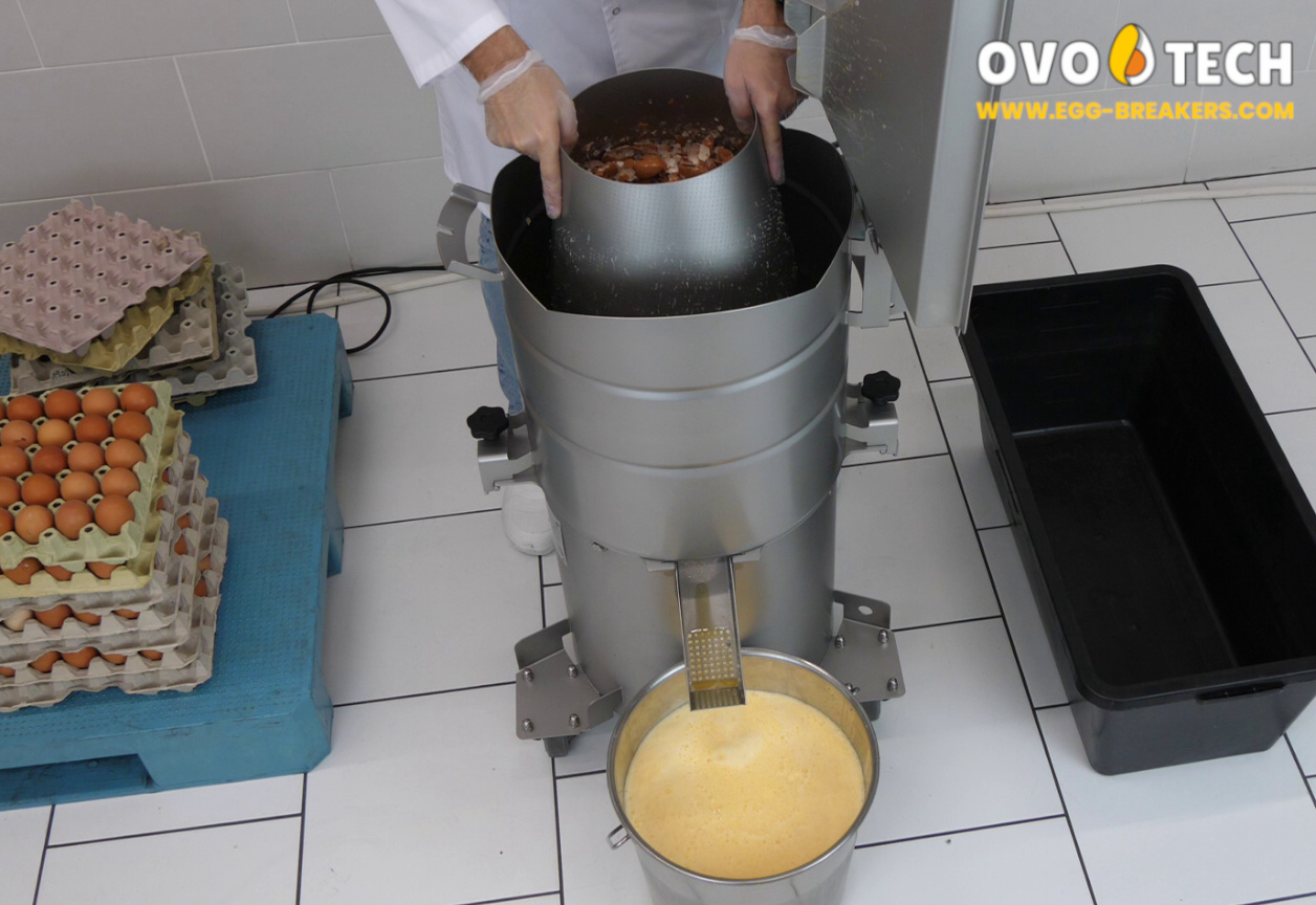 Centrifugadora de huevos UDTJ 10