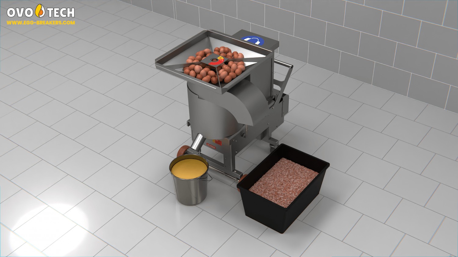 Centrifugadora de huevos UDTJ 500