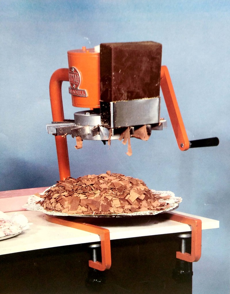 Virutera de chocolate